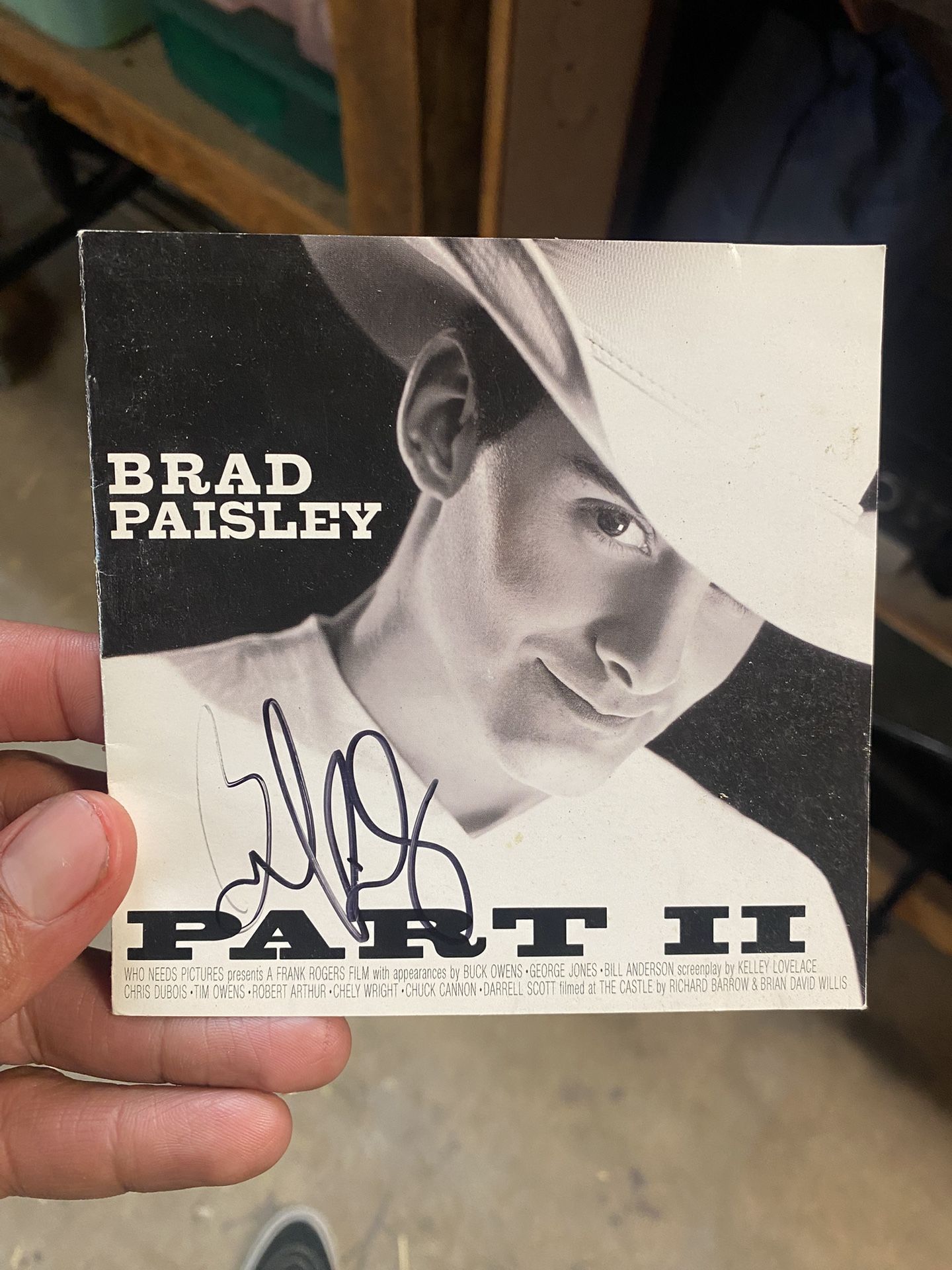 Brad Paisley Autograph