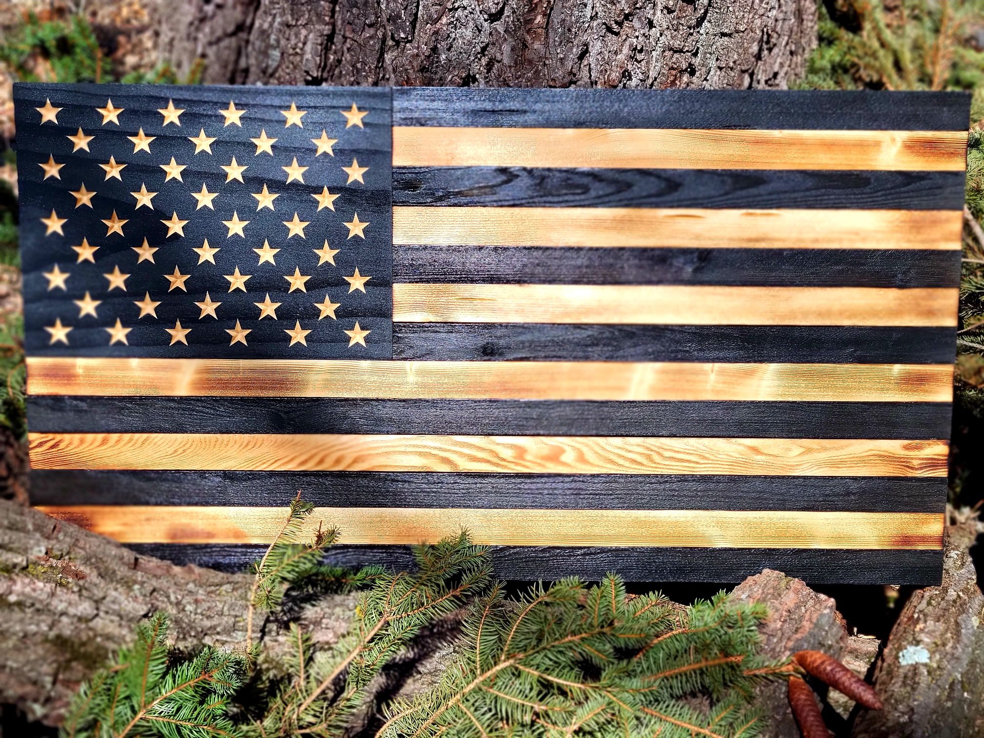 American Flag-subdue