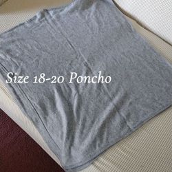 Light Winter Poncho