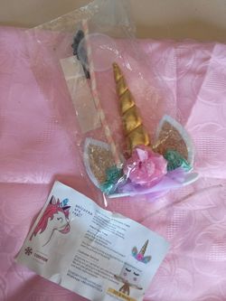 Unicorn cake decorations