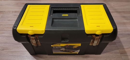 Stanley 19-Inch Tool Box with Metal Latches