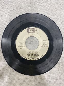 The Rationals “Not Like It Is / Leavin Here” Promo Collectors Copy (7in 45 Record)