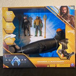 DC Aquaman vs Black Manta Battle Set