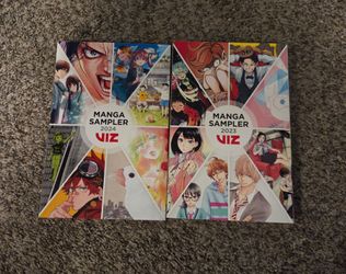 Viz Media 2023 & 2024 Manga Samplers, NEW!