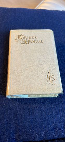 Bride's Manual Vintage Book from 1942