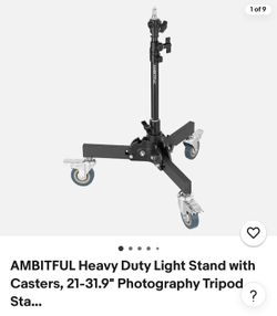 Heavy duty light stand $50