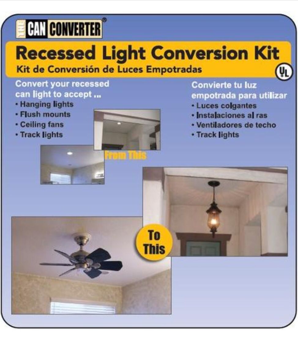 Recessed Light Conversation Kit For