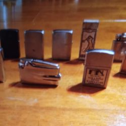 Vintage Lighters, all for $130., they all work.