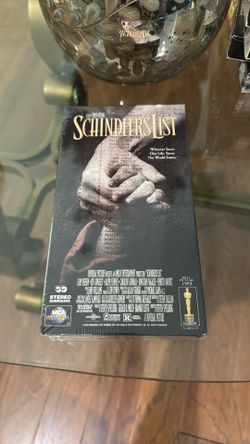 Schindler’s List VHS Two Tape Set Still Sealed Like New