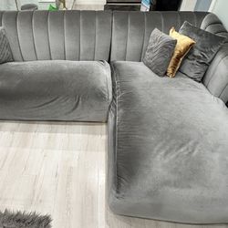 Light Grey Couch For Sale