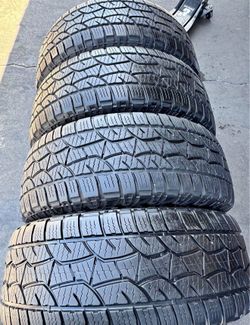 275 65 20 Cooper I sell this Seth of tires with 80% life the 4
