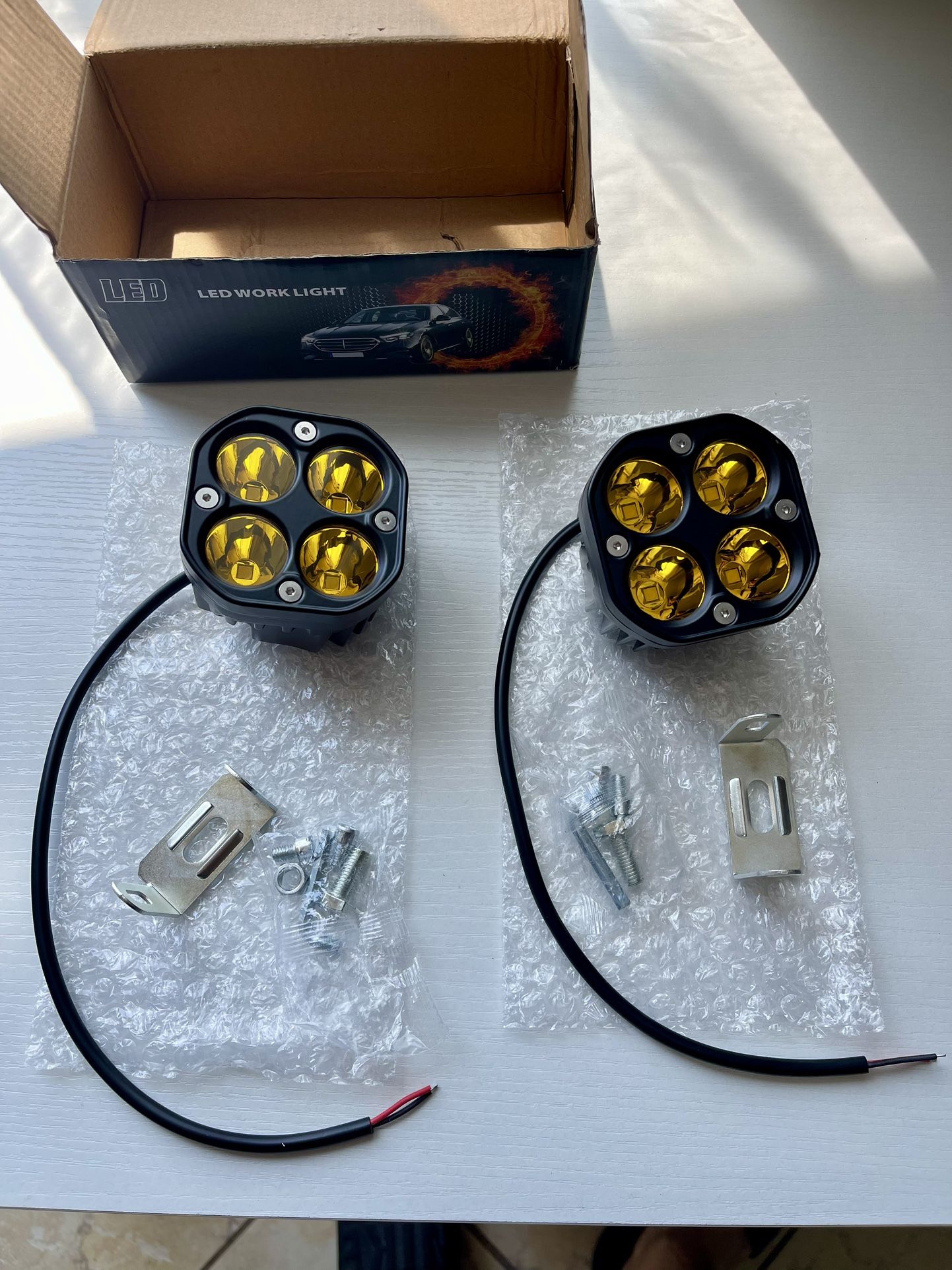 Yellow Fog Lights For OFF Road