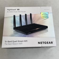 Nighthawk X8 AC5300 Tri-band Router