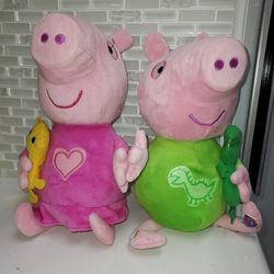Peppa And George  Plush 
