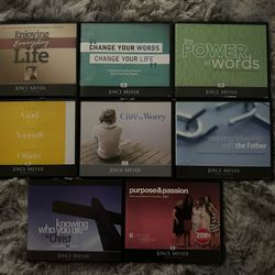 Joyce Meyer Spiritual Teaching CD Lot 