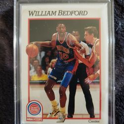 Basketball card with plastic hard shell protector