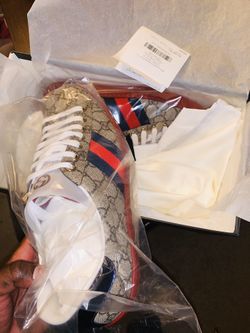 Gucci Ace GG Supreme 10.5 men’s size
