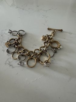 Juicy Couture Limited Edition Rings Charm Bracelet