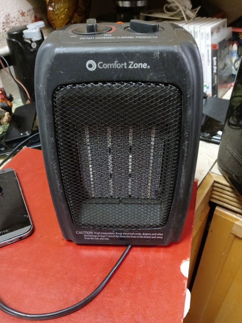 Small portable indoor heater