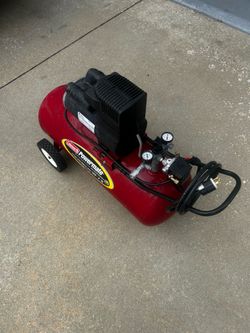 Coleman Powermate 15 gallon air compressor
