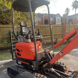 2020 Kubota U17 Mini Excavator  