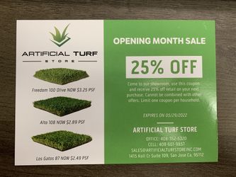 Artificial Grass SALE + Free Delivery 