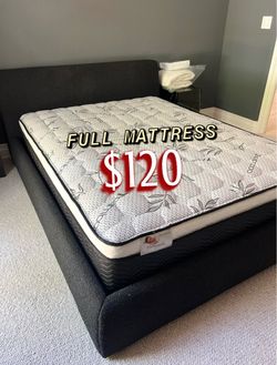 New full mattress only $120