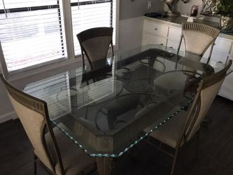 Table and chairs
