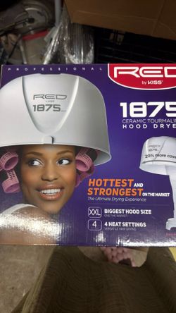 Red by Kiss Hood Dryer