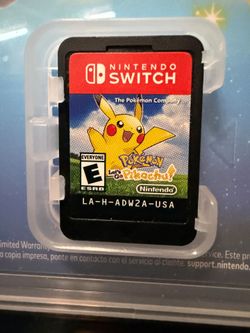 Pokemon lets go Pikachu
