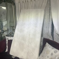 Baby Crib And Cover Good Condition Color White