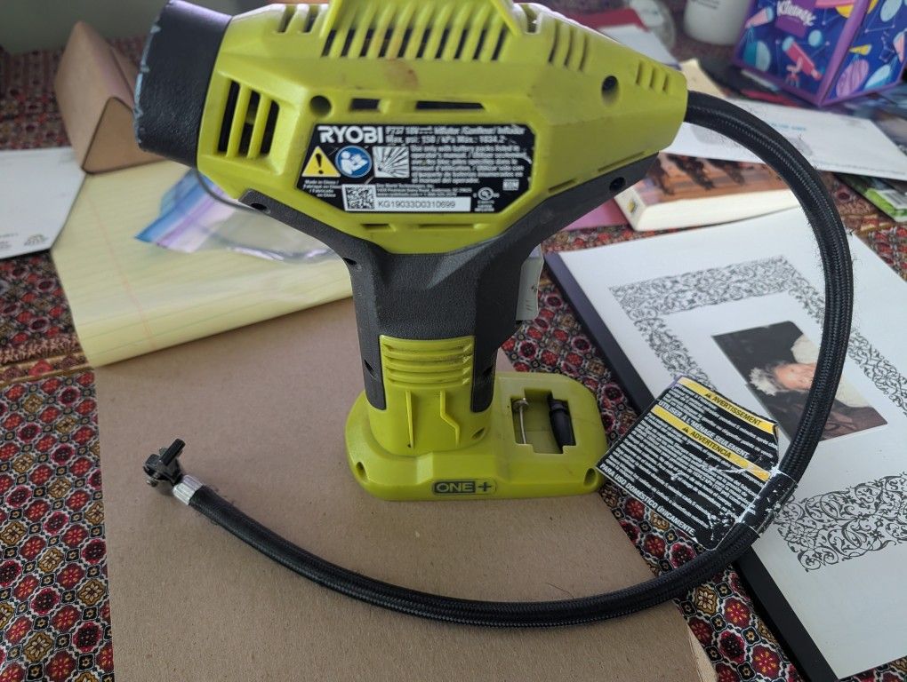 Ryobi 18V Inflator