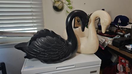 Vintage Swan Blown Molds Heavy Duty 16.5" X 26" Set Of 5