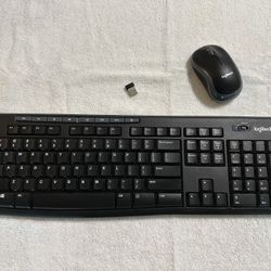 Logitech Wireless Keyboard And Mouse Combo