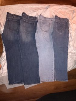 Men  jeans and shorts