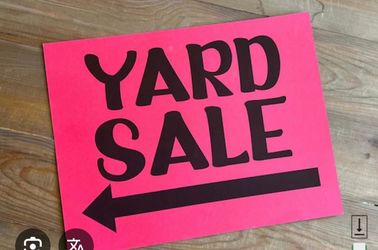 Yard sale !!!!
