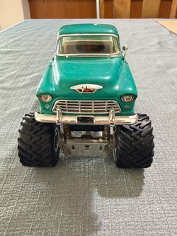 Sunny Side 1955 Chevy Sidestep Lifted Truck