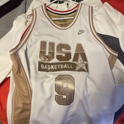 Micheal Jordan Olympic Jersey 