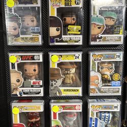 FUNKO POP GRAILS FOR SALE!!! Dc,marvel,one piece,Harry Potter,kill bill,ufc