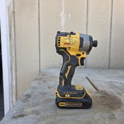 Dewalt 20v Impact Wrench Driver With Battery 