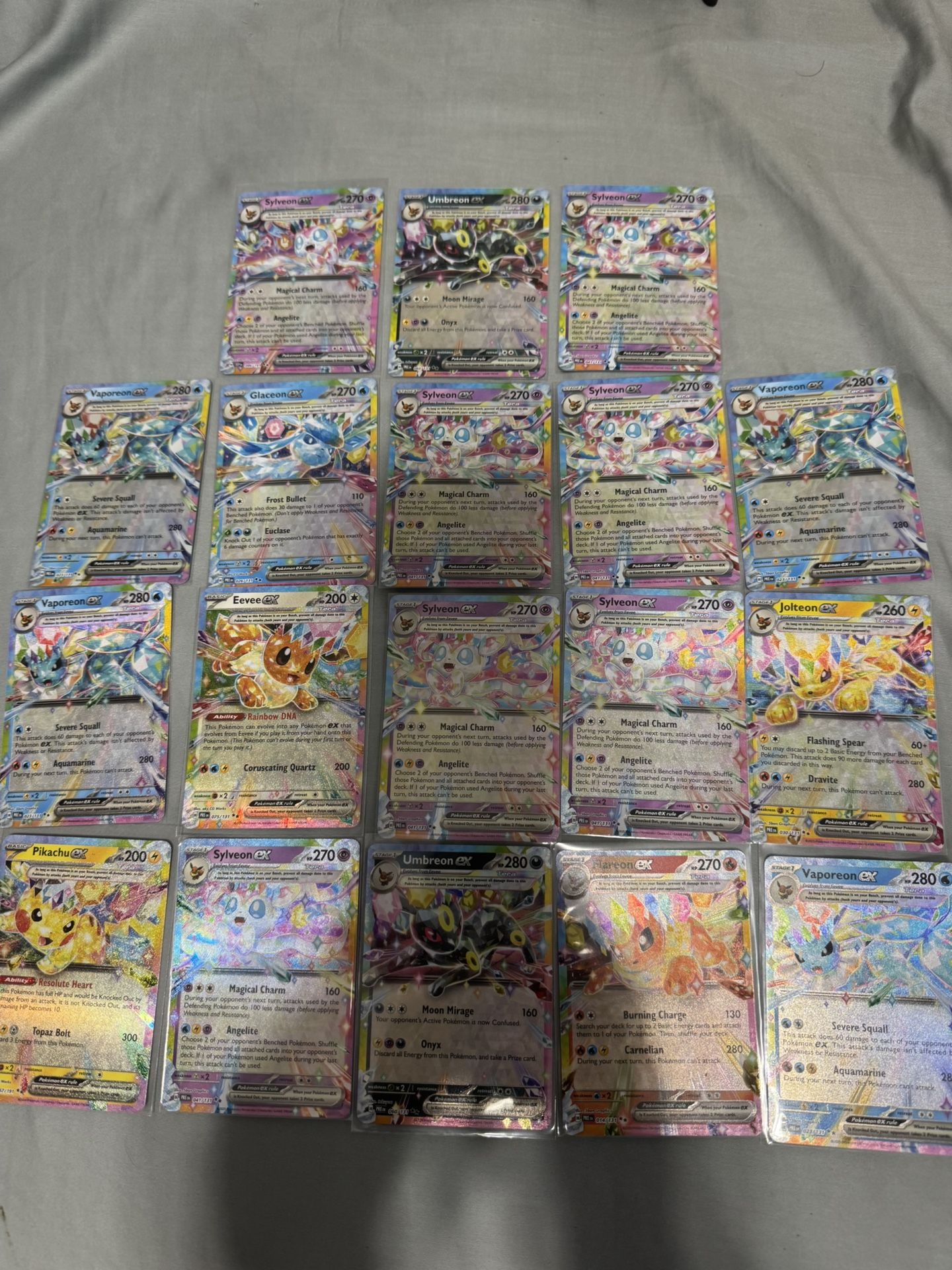 Prismatic Eeveelution ex Bulk