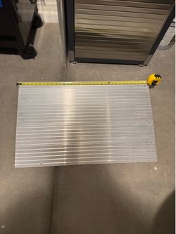 Free wheelchair ramps 34”x21 1/2”x4”