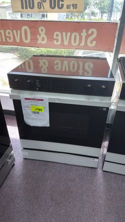 Samsung Bespoke 30 in. 5-Burner Element Smart Slide-In Electric Range in White Glass with AirFry and Safety Knobs