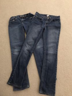 Excellent Condition Children’s Place Girls Jeans Size 14 - Set of 2