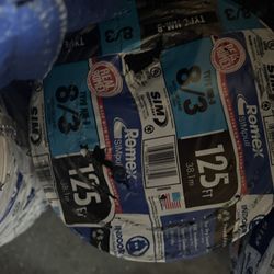 romex 8/3 125ft 280$