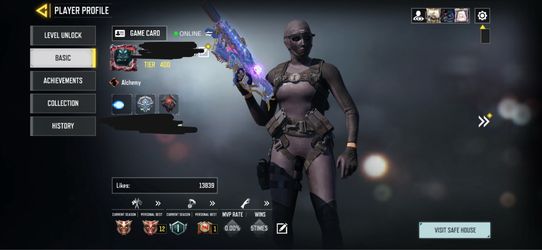 Call of duty mobile account