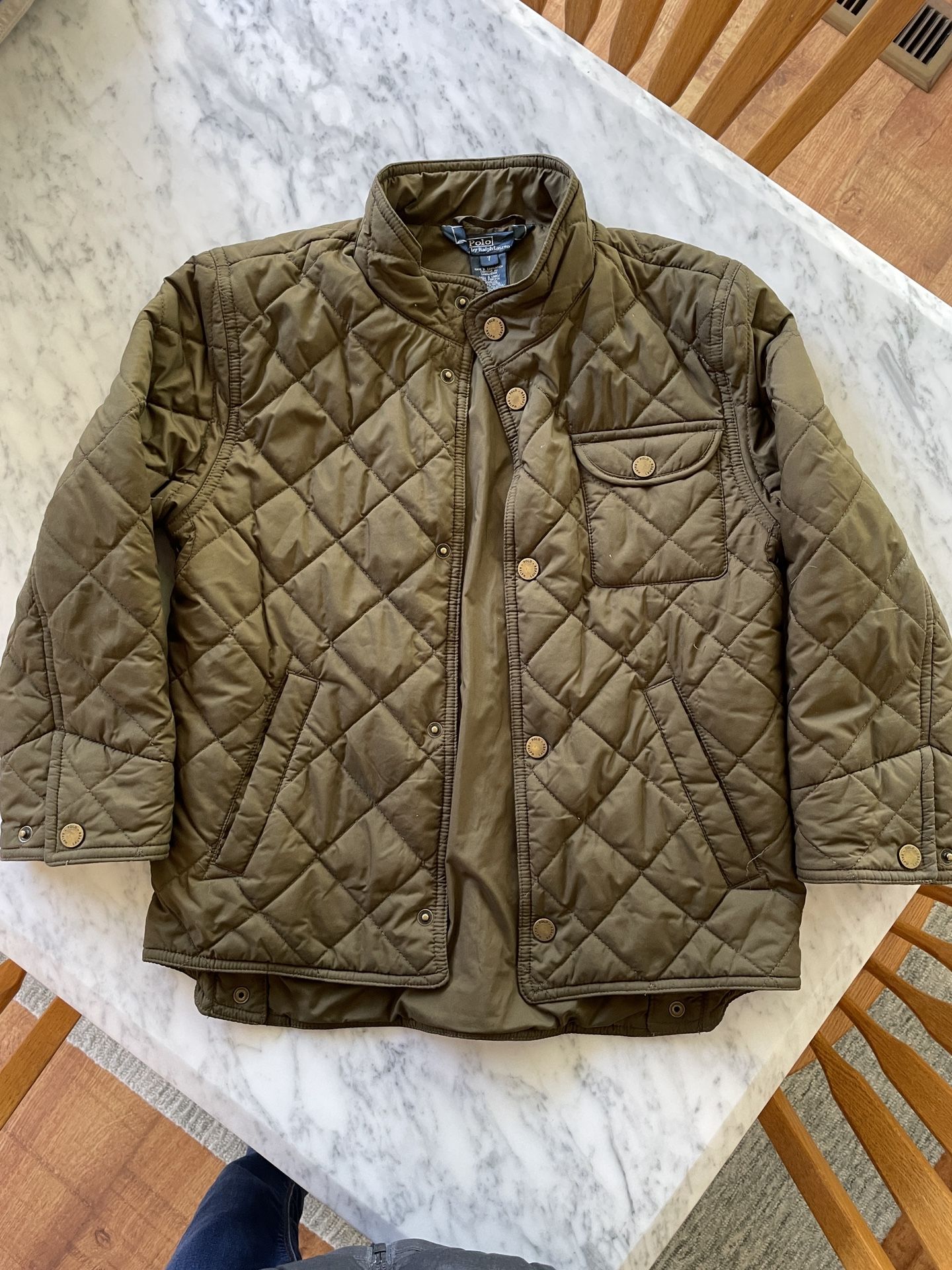 Jacket/Polo Ralph Lauren Quilted Boys Jacket-Size 7-NEW Condition!