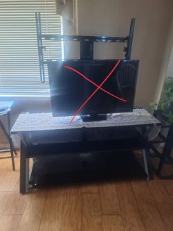 Tv stand with shelf