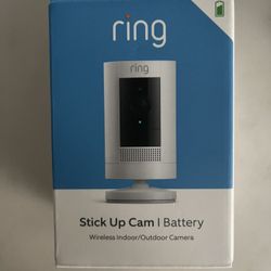 Ring Stick Up Wireless Cam (Battery)