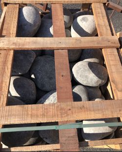 Large creative landscape rock